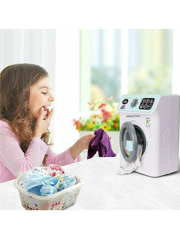 Mini Washing Machine Toy Kid Pretend Play Toy For Kids - TV - Toyloft