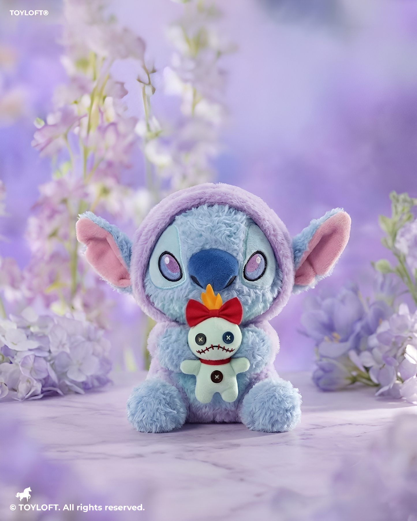 10-Inch Stitch Plush Holding Scrump Doll ST15981.