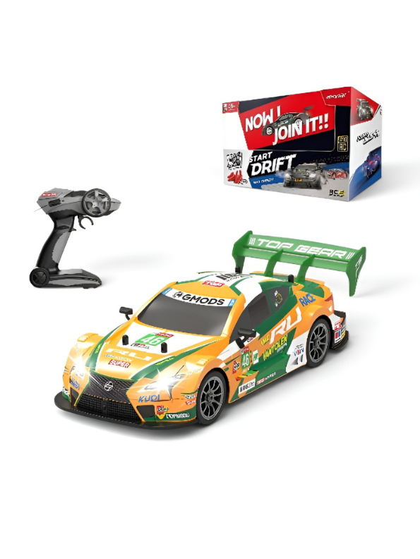 1:16 4WD RC Drift Car 30KM/H+ | High-Speed Remote Control Race Car with LED Lights & Replaceable Drifting Tires for Kids & Adults TV4909