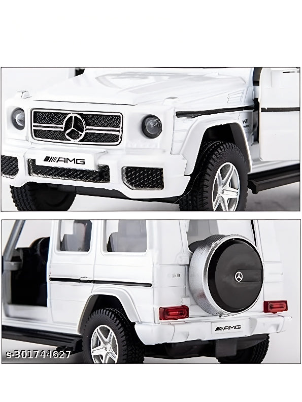 Mercedes Benz G63 Modal Metal Diecast 1:32 Car - White (NX-AG-24) - Toyloft