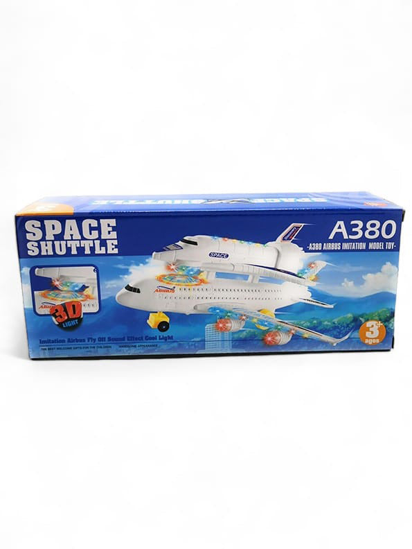 Airplane 3D Light And Music Toy For Kids (L-78) - Toyloft