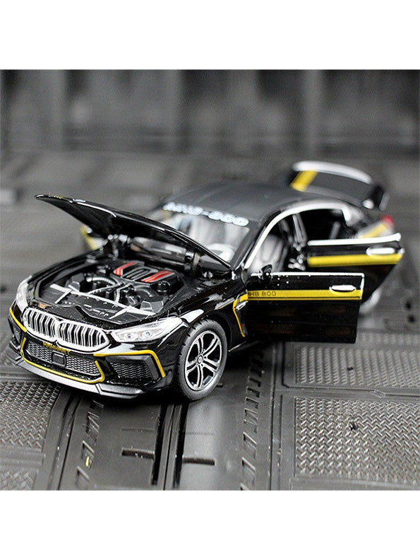 BMW M8 MH8 800 Model Diecast Car 1:24 Scale - Black (TV-S-24) - Toyloft