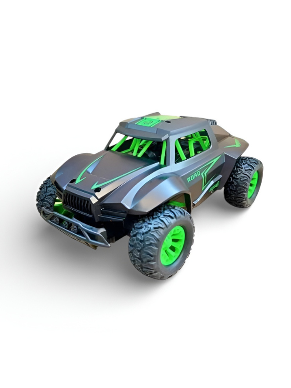 1:20 High-Speed RC Monster Truck, 4CH Remote Control Car Green & Black MD3012.