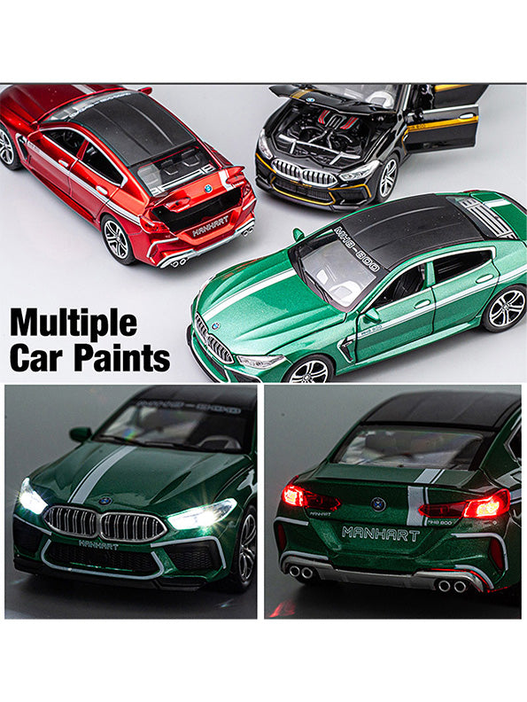 BMW M8 MH8 800 Model Diecast Car 1:24 Scale - Black (TV-S-24) - Toyloft