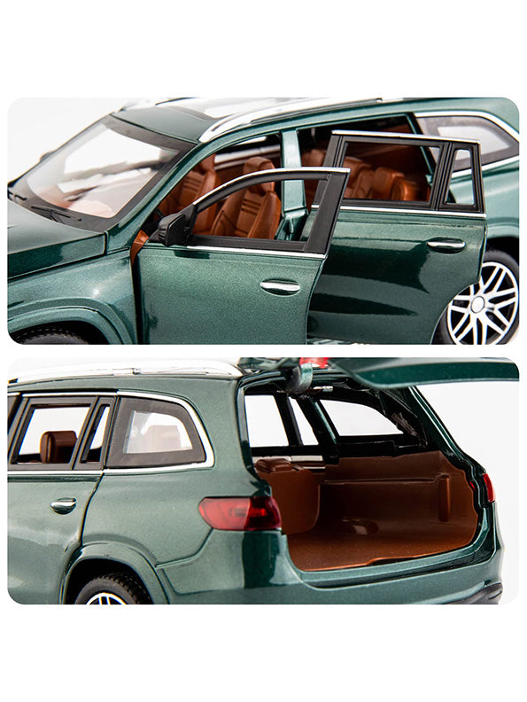 Mercedes-Benz GLS63 AMG Metal Diecast Car Scale 1:24 - Green (TV-AG-24) - Toyloft