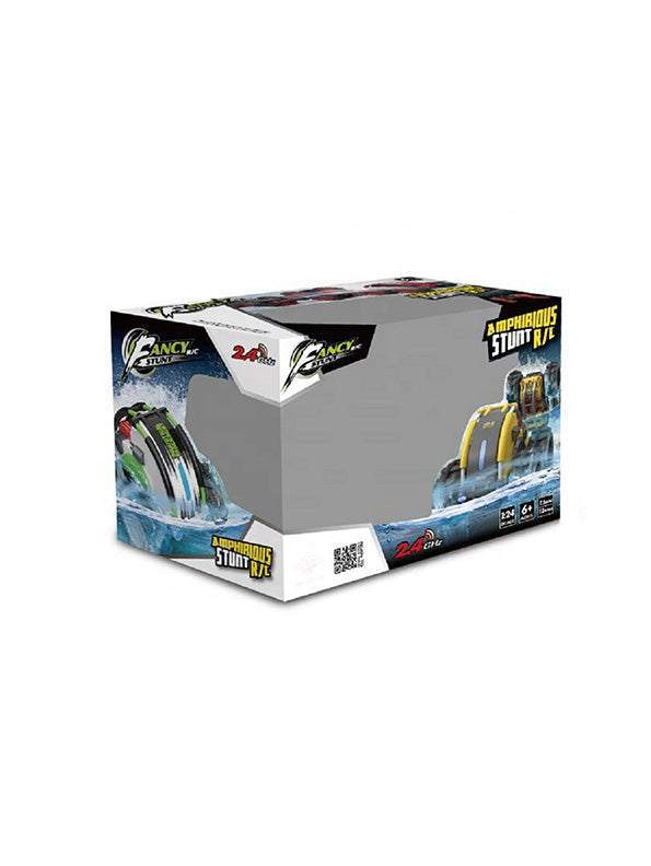 4WD Stunt Remote Control Car Toy For Kids - Yellow (NX-SUB-24) - Toyloft