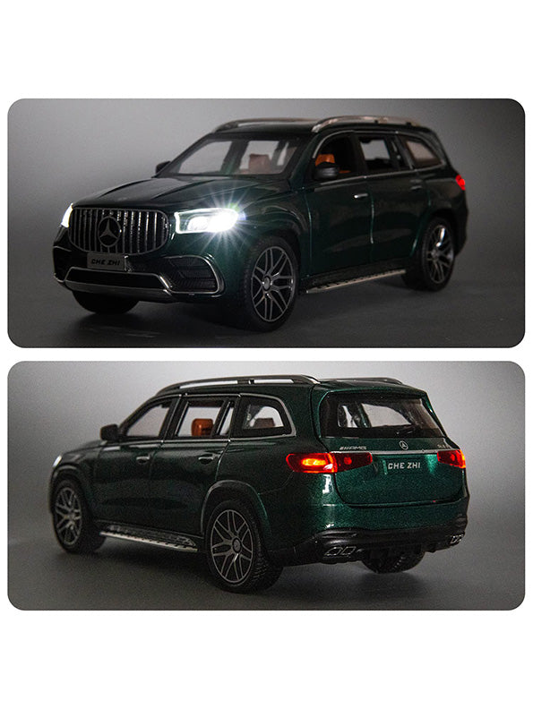 Mercedes-Benz GLS63 AMG Metal Diecast Car Scale 1:24 - Green (TV-AG-24) - Toyloft