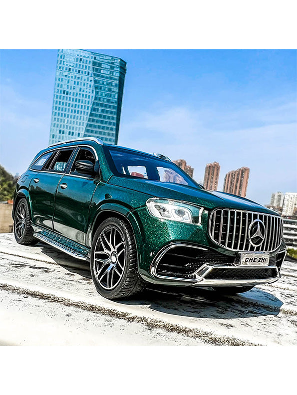 Mercedes-Benz GLS63 AMG Metal Diecast Car Scale 1:24 - Green (TV-AG-24) - Toyloft
