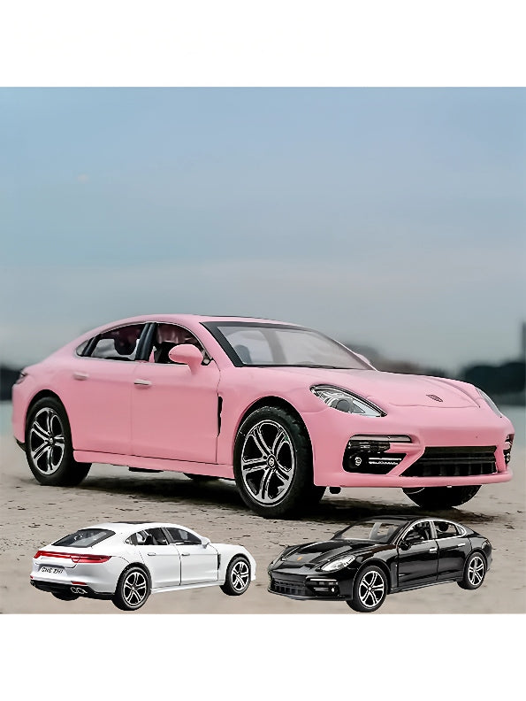 Porsche Panamera Metal Diecast Car - Scale 1:32 - Pink (TV-AG-24) - Toyloft
