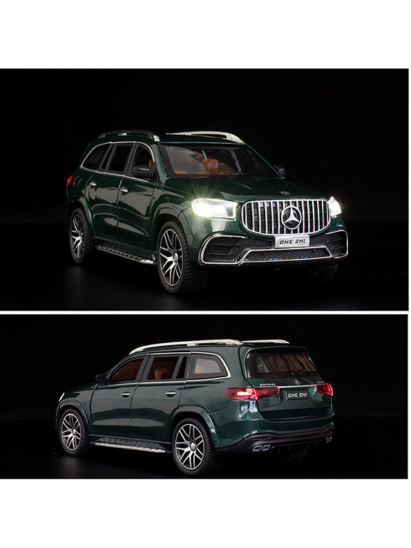Mercedes-Benz GLS63 AMG Metal Diecast Car Scale 1:24 - Green (TV-AG-24) - Toyloft
