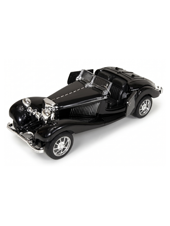1936 Mercedes-Benz 500K Special Roadster Vintage Diecast Model Car – 1:36 Premium Alloy Pull-Back Miniature Car Openable Doors LMI16724