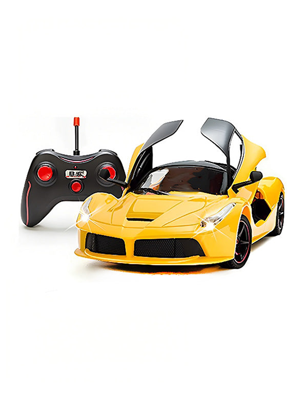 Remote Control Sports Racing Car - Yellow (L-94) - Toyloft