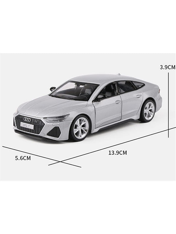 Audi A7 1:24 Scale Diecast Metal Model Car – Grey (MD-N-24)