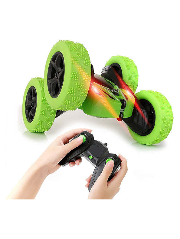 360 Degree Drift Stunt Remote Control Car Racing Car Toy for Kids - Green (L-88) | Ultimate Action - Toyloft