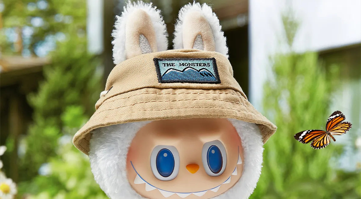 THE MONSTERS FALL IN WILD SERIES-Vinyl Plush Doll Pendant Official Authentic Barcoded Pop Mart Labubu