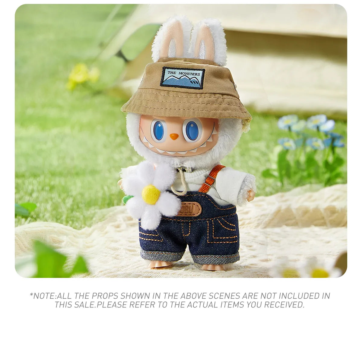 THE MONSTERS FALL IN WILD SERIES-Vinyl Plush Doll Pendant Official Authentic Barcoded Pop Mart Labubu
