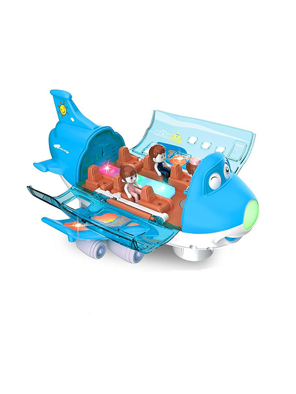 Musical Stylish Airplane Toy For Kids - Toyloft