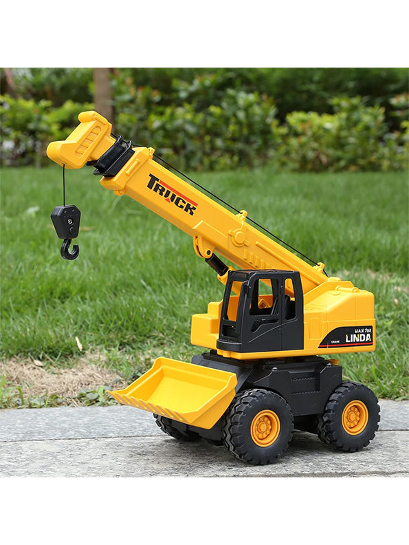 2 in 1 Construction Crane Toy For Kids - Versatile Play (MS-S-24) - Toyloft