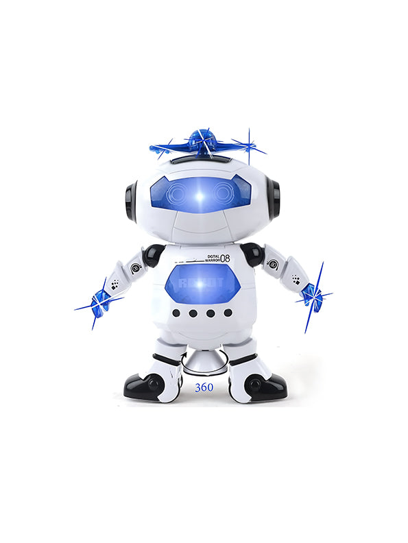 Robot 360 Degree Dancing With 3D Lights & Music (MS-M-62) - Toyloft