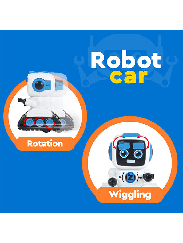 Robot Multifunction Intelligent Toy For Kids - White (MS-S-24) - Toyloft