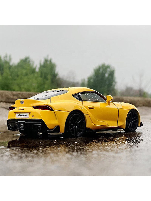 Toyota Supra Metal Model Diecast Car - Scale 1:36 - Pack Of 3 (MS-S-24) - Toyloft