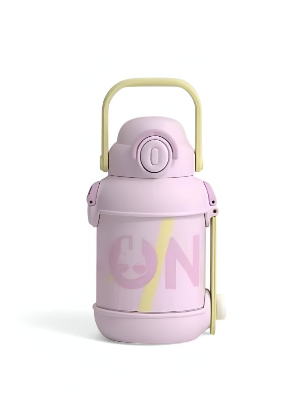 2 in 1 Sipper with Handle & Neck Carry for Kids – 1000ml Leak-Proof Water Bottle with Box NOV12437.