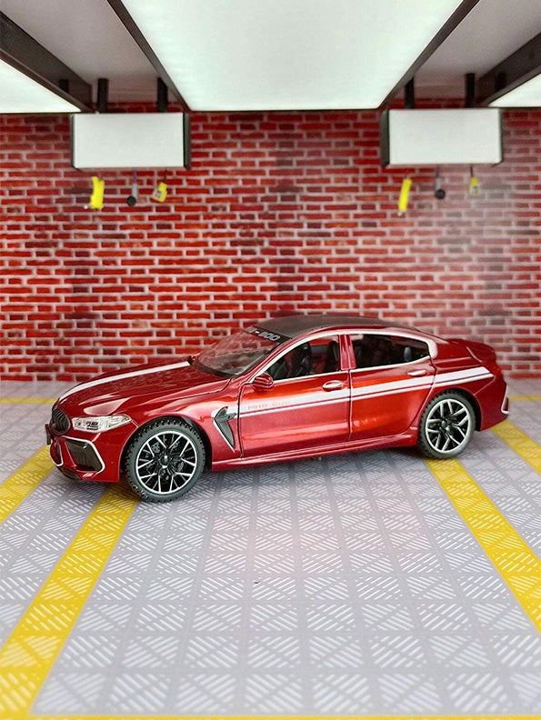 BMW M8 MH8 800 Model Diecast Car 1:24 Scale - Red (TV-S-24) - Toyloft