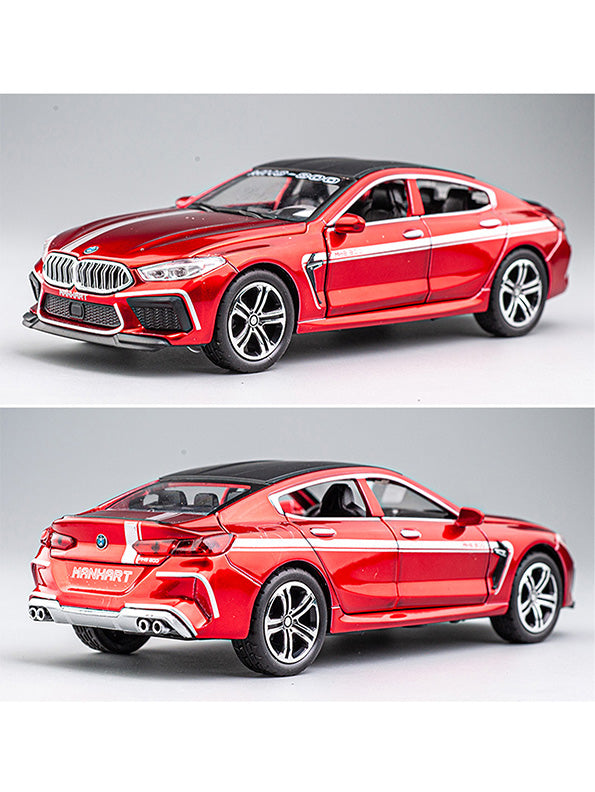 BMW M8 MH8 800 Model Diecast Car 1:24 Scale - Red (TV-S-24) - Toyloft