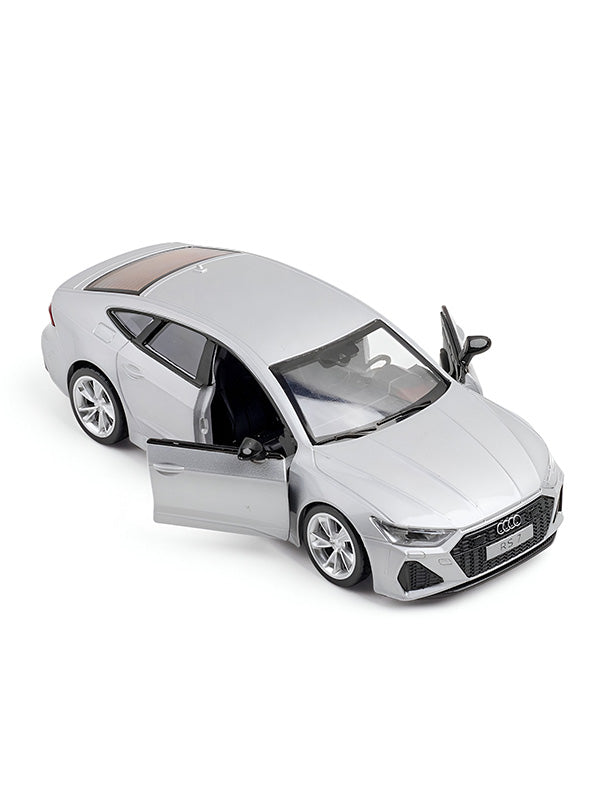 Audi A7 1:24 Scale Diecast Metal Model Car – Grey (MD-N-24)