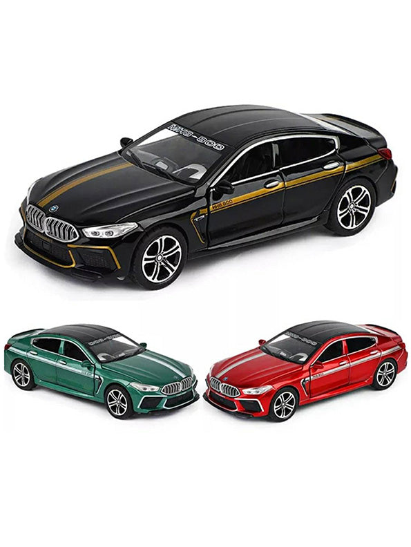BMW M8 MH8 800 Model Diecast Car 1:24 Scale - Black (TV-S-24) - Toyloft