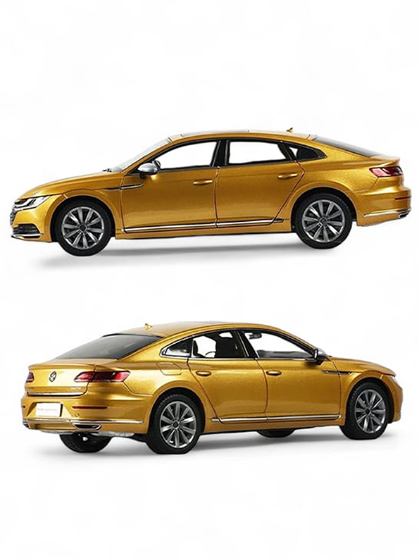 CC 1:32 Diecast Scale Model Alloy Metal Pull Back Toy Car For Kids - Gold - Toyloft