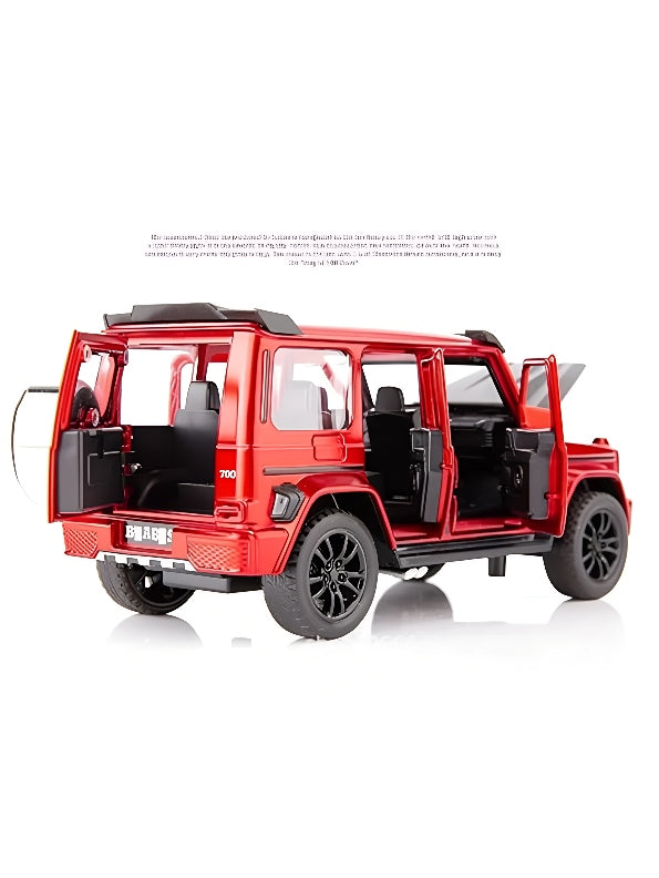 Mercedes Benz G63 Modal Metal Diecast 1:32 Car - Red (NX-AG-24) - Toyloft