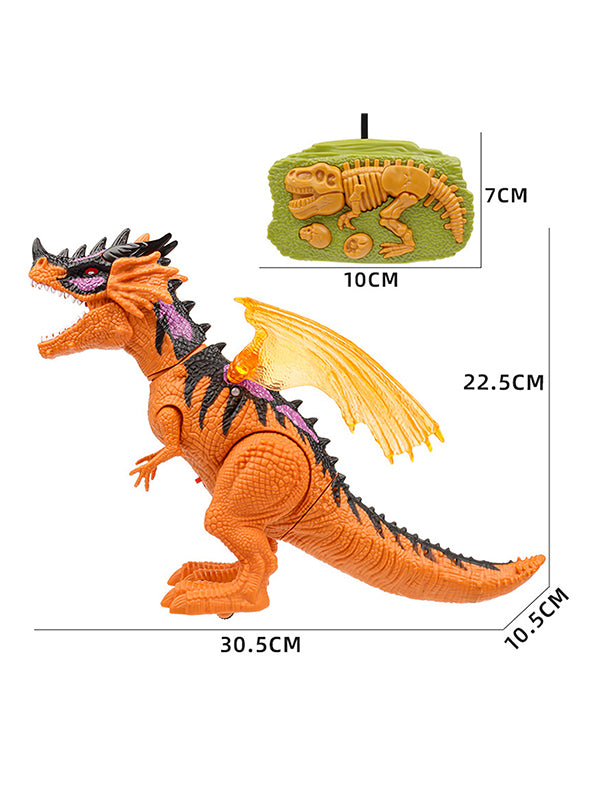Dinosaur Toy Remote Control Dinosaur For Kids - Brown (L-102) - Toyloft