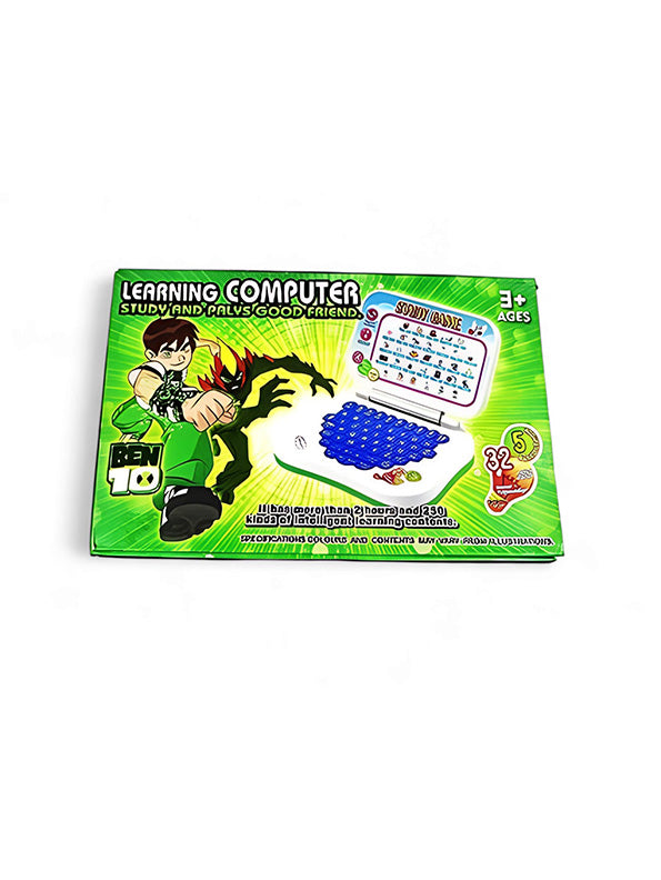 Mini Laptop With Sounds for Kids - Green (L-87) - Toyloft