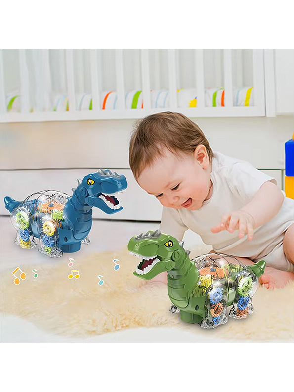 Dinosaur 360 Degree Rotating Toy For Kids - Blue (NS-S-24) - Toyloft