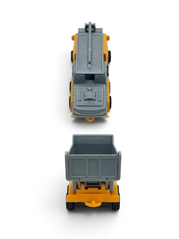 4-Pack Friction Powered Construction Toy Truck Set TV4422.