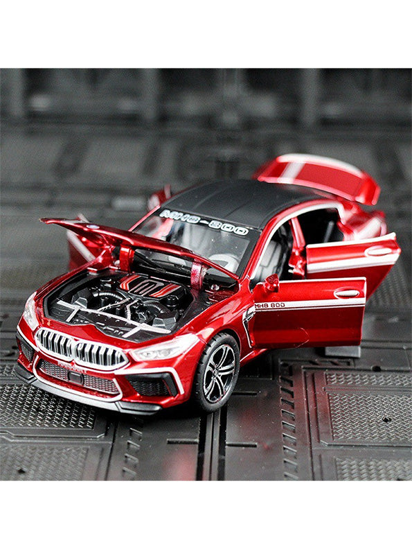 BMW M8 MH8 800 Model Diecast Car 1:24 Scale - Red (TV-S-24) - Toyloft
