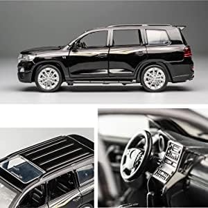 Toyota Land Cruiser Metal Diecast Model Car Toy Openable Doors - Big Size - Toyloft
