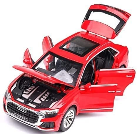 Audi Q8 Metal Road Racing Car Openable Doors Diecast Car - Medium Size - Toyloft