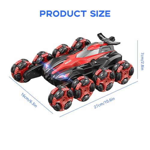 Sprint Remote Control Car, 360 Rotation Stunt, RC Car Toy (Fy-54) - Toyloft