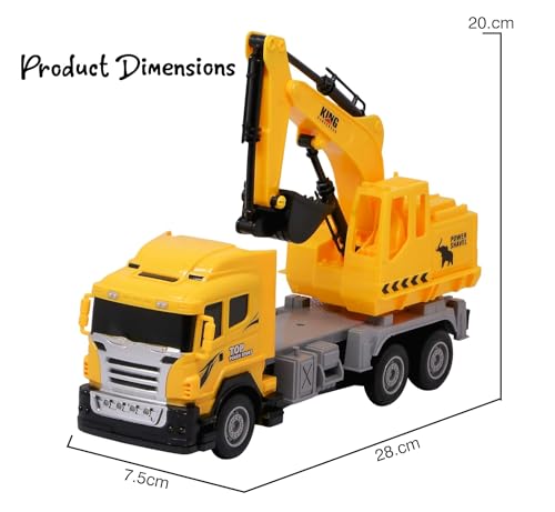 Remote Control Battery Operated JCB Truck Remote Control RC JCB Truck - Toyloft