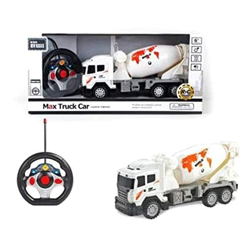 Remote Control Battery Operated Dumper Truck Control The Remote Lights and Sound for Kids Toy - Toyloft