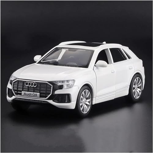 Audi Q8 Metal Road Racing Car Openable Doors Diecast Car - Medium Size - Toyloft