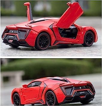 W Motors Lykan Hyper-Sport Speed Racing Car Openable Doors Model Car Metal Diecast Car - Size - Toyloft