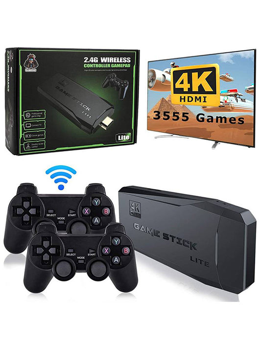 4K Ultra HD Gamepad Controller 3555+ Games - Black - Toyloft
