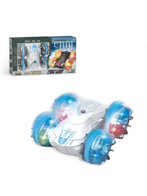 4WD Amphibious RC Stunt Car Blue TV2839.