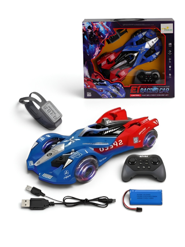 4WD Gesture Control RC Drift Car with Light-Up Spray Mist & Music TV6657