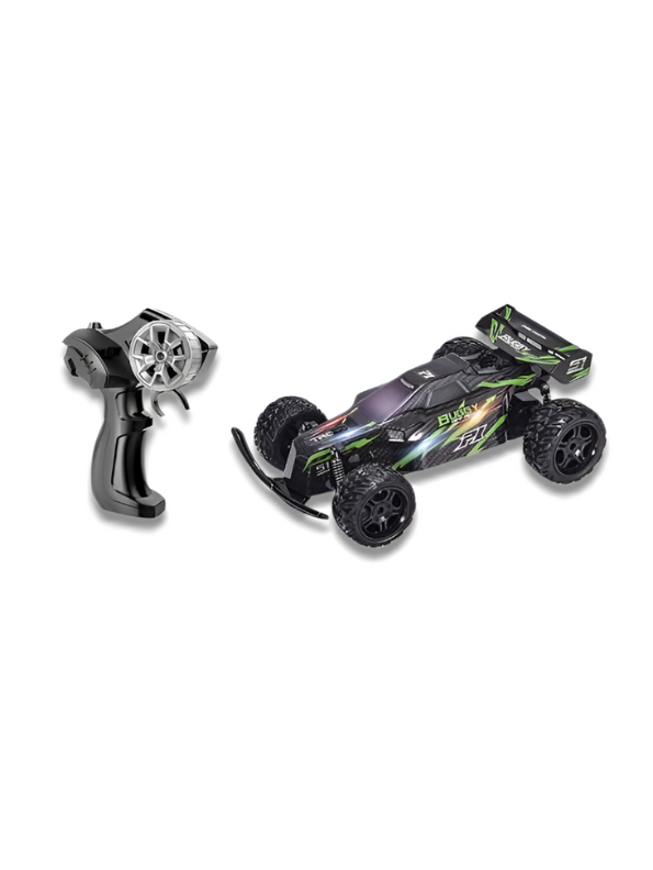 Green - 4WD Off-Road RC Buggy – High Speed Remote Control Car, Ready-to-Run Racing Truck with 2.4GHz Pistol Grip LMI15484.
