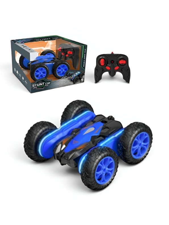 4WD Remote Control Stunt Car for Kids, 360° Rotating Double-Sided RC Crawler TV6694.