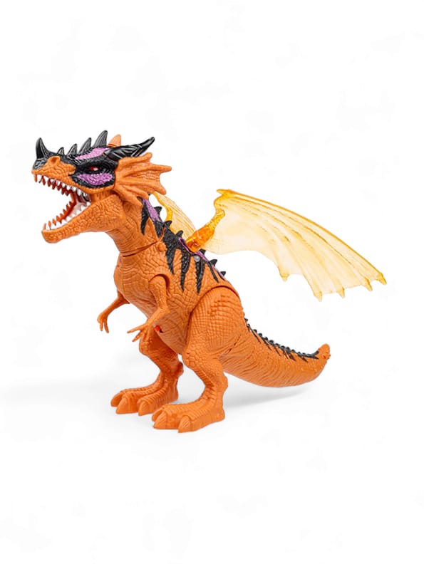 Dinosaur Toy Remote Control Dinosaur For Kids - Brown (L-102) - Toyloft